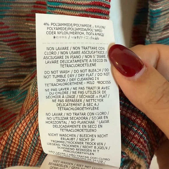 M Missoni Wool-Blend Top Size M